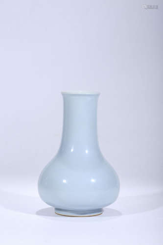 Chinese Clair de Lune porcelain vase.