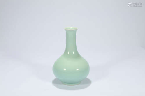 Chinese clair de lune porcelain vase.