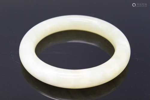 Chinese jade bangle.