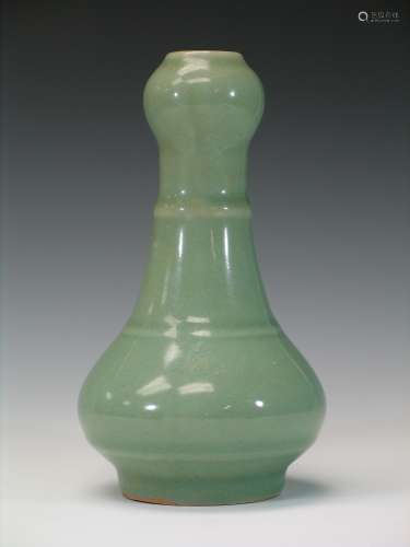 Chinese Celadon porcelain vase.