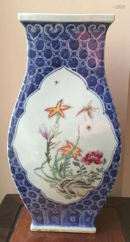 Chinese Famille Rose Porcelain Vase