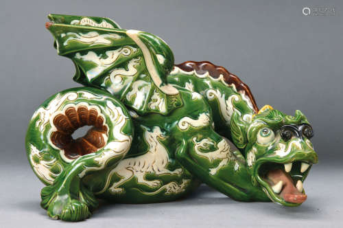 Sculpture of a dragon