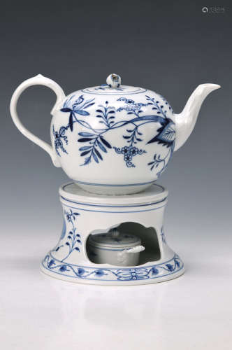 tea pot with warmer