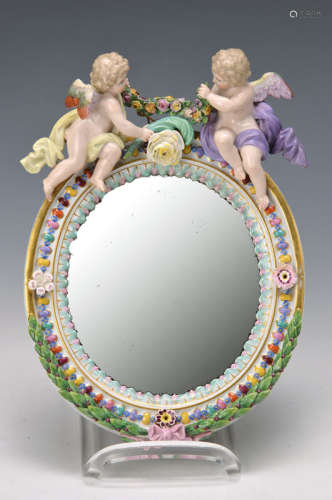porcelain mirror