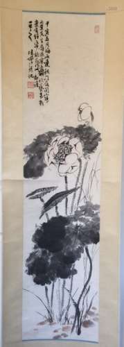 A CHINESE INK PAINTING