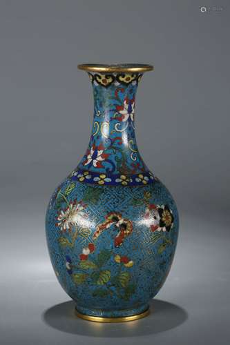 A Chinese Cloisonné Vase