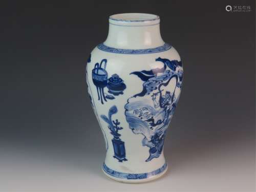 Chinese Blue and White Vase