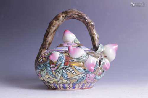 Chinese Famille Rose Teapot