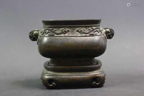 Chinese Bronze Cencer