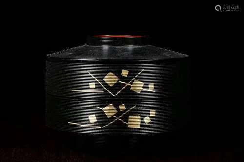 Japenese Lacquer Multiple Box , Mark