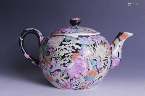 Chinese Famille Rose Teapot