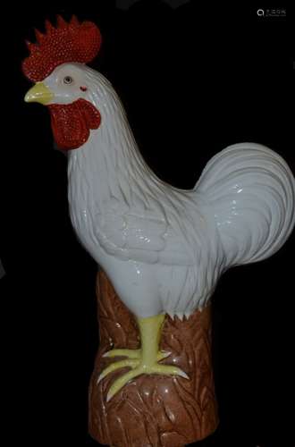 CHINESE EXPORT WHITE CHICKEN PORCELAIN CHICKEN