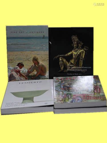 A Group of Catalog Books