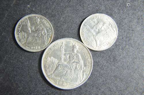 Three French Silver Coins