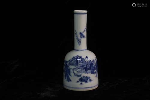 Chinese Blue and White Vase, Mark