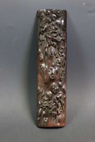 Chinese Wood Carved Wrist Rest