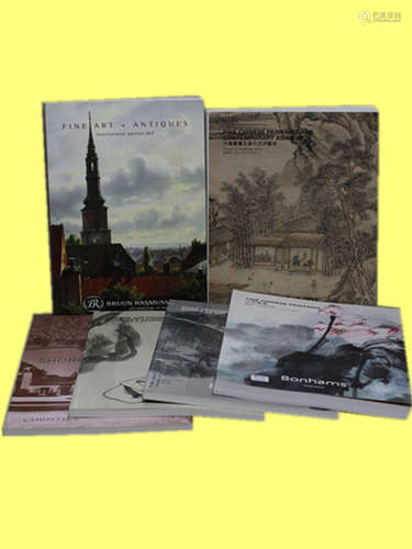 A Group of Catalog Books