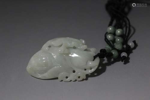 Chinese Jadestone Pendant