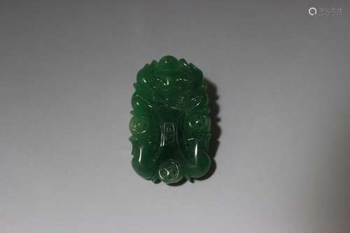 Chinese Jadestone Pendant