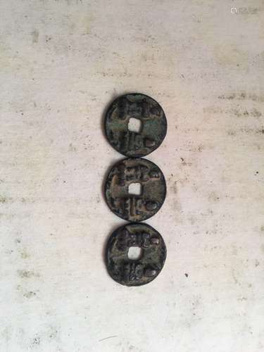 Three Chinese Coins