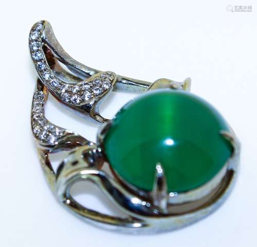 Chinese Jadeite Pendant