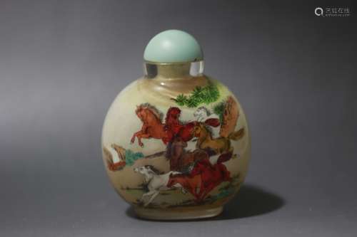 Chinese Glass Snuff Bottle