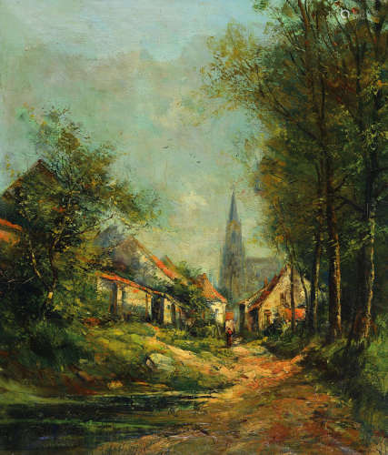Impressionist master around 1900