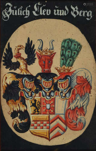 Coat of arms painting