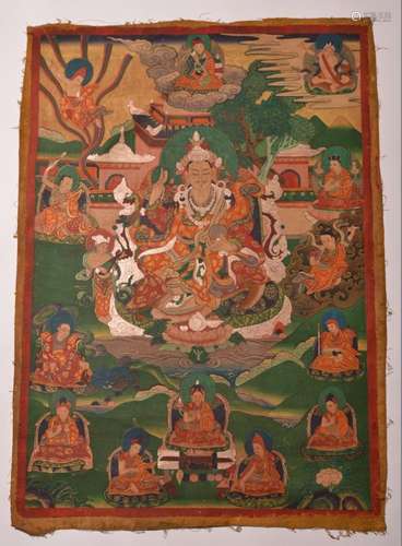 A TAHNGKA PADMASAMBHAVA MASTER 18th Century