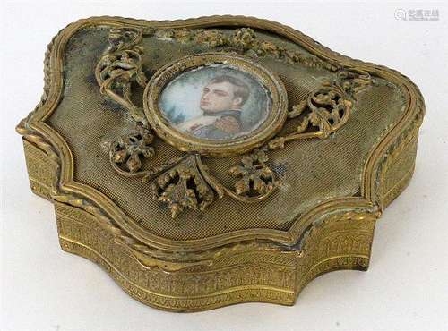 A PRECIOUS BOX France, 19th century, Baroque