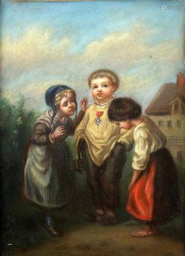 PAINTER OF CHILDREN 19th century Who is the