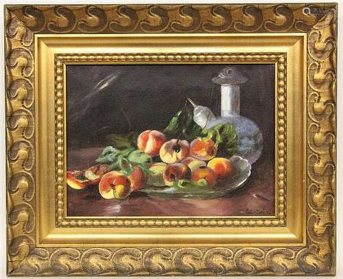 HOLM, W. 19th/20th century Still life with