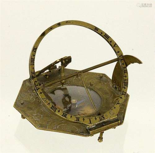 AN EQUATORIAL SUNDIAL WITH COMPASS probably