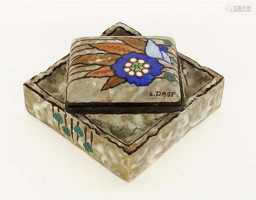 AN ART DECO ASHTRAY Louis Dage, France 1920s