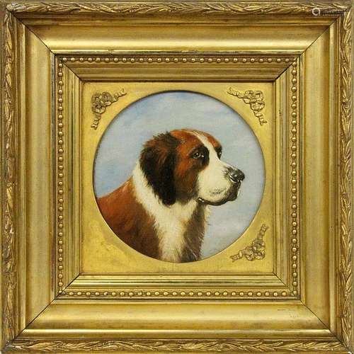 REICHERT, CARL Vienna 1836 - 1918 Graz Sennenhund