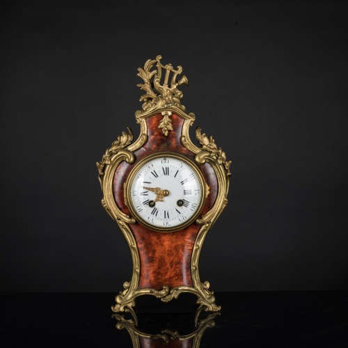 19th French Buhler Mantel Clock