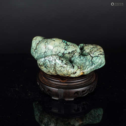 19th Antique Turquoise Stone