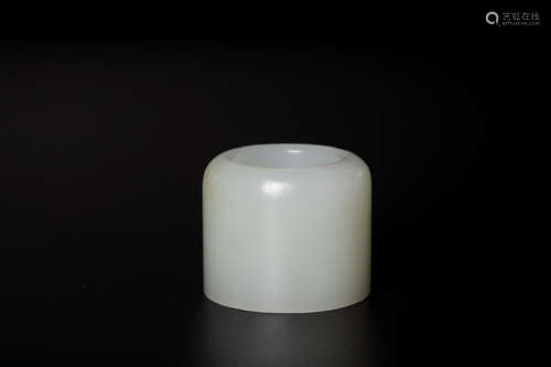 Chinese 18 century white jade