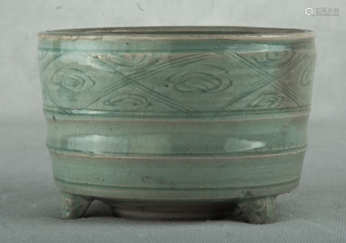 Probably Ming celadon censer