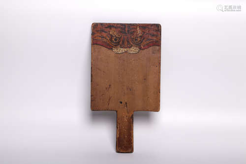 Chinese 18 century wood sketchpad