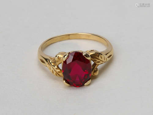 Ruby 14k ring