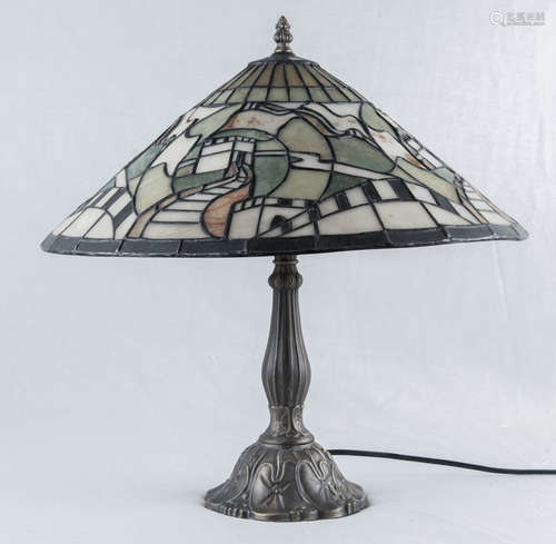 Tiffany style lamp