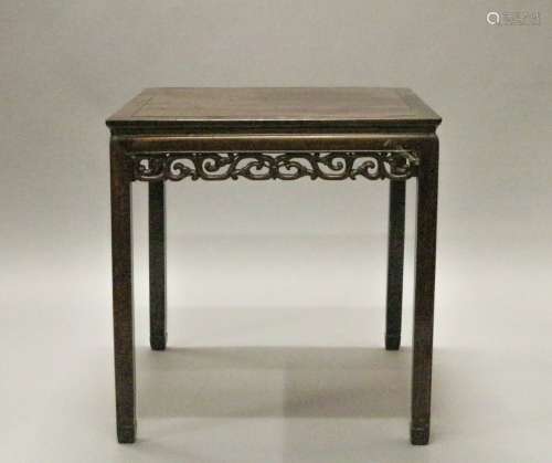 Chinese Qing Dynasty Square Dinning Table