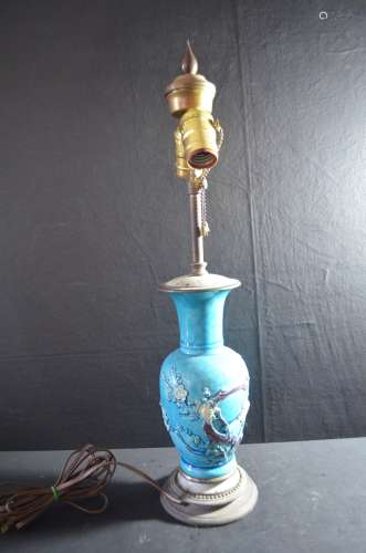 Chinese Porcelain Old Lamp