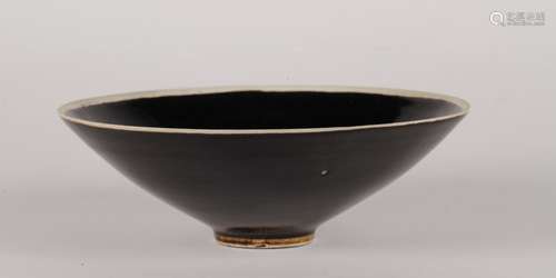 Chinese Black Glazed Ding Yao Bowl