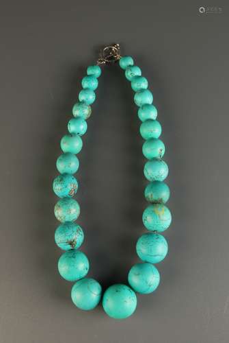 Tibet Turquoise Beads Stone Necklace