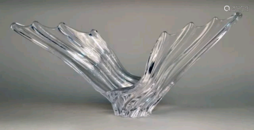 Cristalleries De Vannes Le Chatel  Crystal bowl