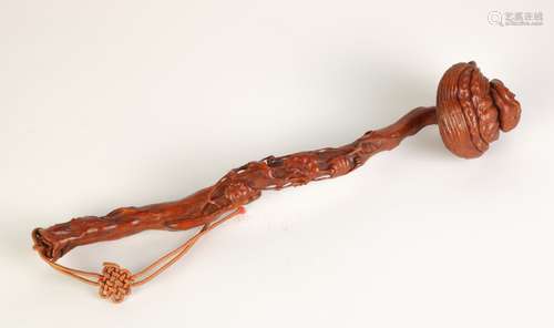 Chinese Huang Yang LingZhi Scepter