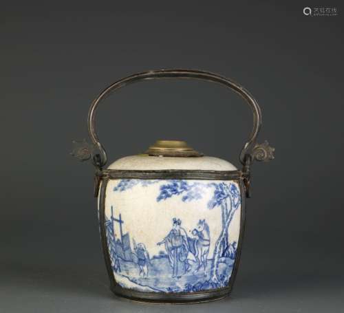 Chinese Porcelain Perfume Pot for Woman