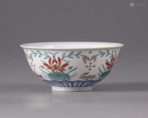 A Chinese Doucai  bowl